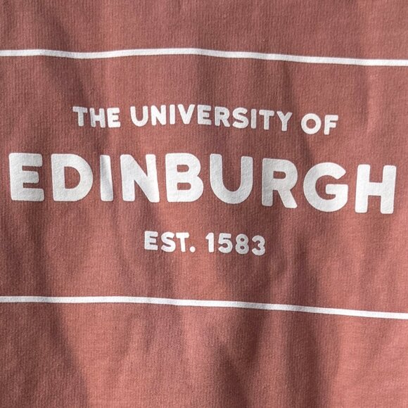 The University of Edinburgh Official Bookstore Brand Crewneck Sweatshirt, Medium - Picture 3 of 3
